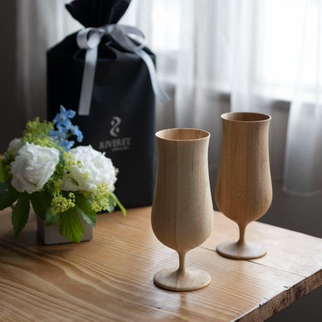 天然素材の竹から作るグラス！テーブルウェアブランド「リヴェレット」のぬくもりあふれるビアグラス【サステナブルギフト】