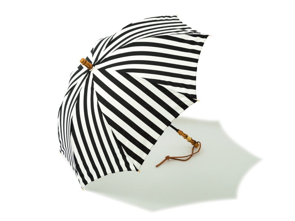 晴雨兼用の日傘はマスト! “ストライプ&ボーダー”アイテム5選