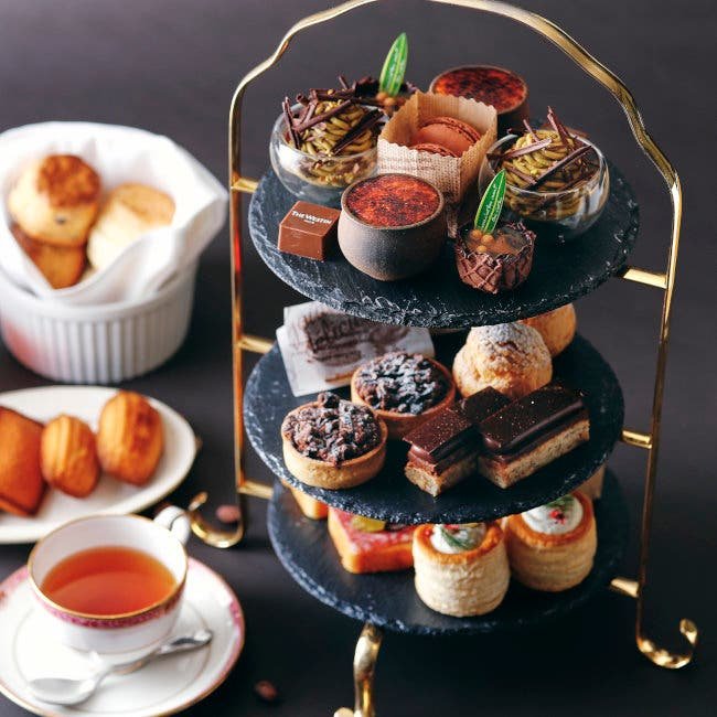 仏産チョコレートと巨匠パティシエが出会う、ウェスティンホテル東京「チョコレートアフタヌーンティー」