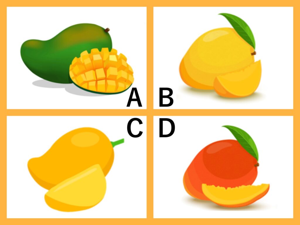 どのマンゴーを食べたい?【心理テスト】答えでわかる「あなたのストイック度」