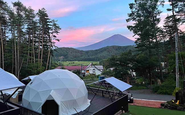 ラグジュアリーなテントやバレルサウナから贅沢な富士山ビューを満喫。TOCORO. Mt.Fuji CAMP & GLAMPING【山梨県・南都留郡】