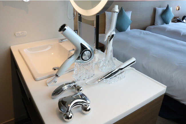 【名古屋プリンスホテル スカイタワー】1日3室の限定販売 特別な日を美しい自分で過ごすための美容体験 くつろぎと美を追求する「ReFa Collaboration Room」を販売