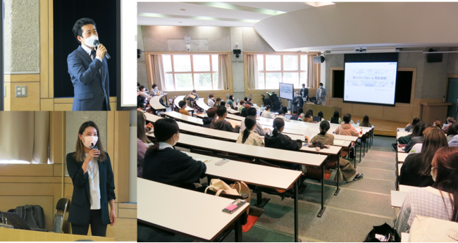 ミュゼプラチナムが東京農業大学にて特別講義を開催