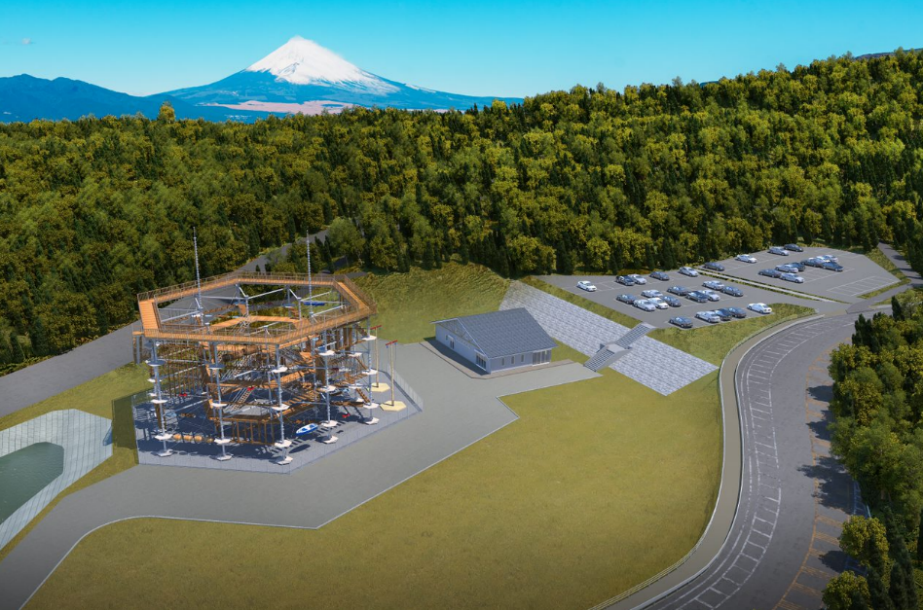 巨大アスレチックが静岡県三島に出現！2022年8月「ドラゴンキャッスル」がオープン予定