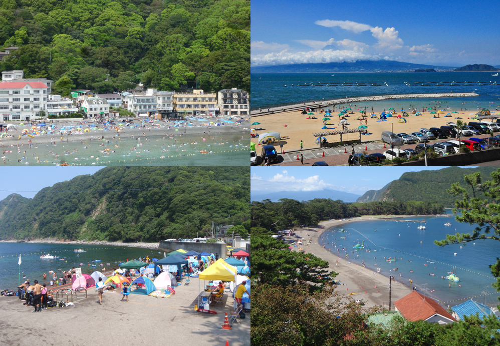 静岡県沼津市の4海水浴場が「きれいな水浴場全国ベスト10」に選出！