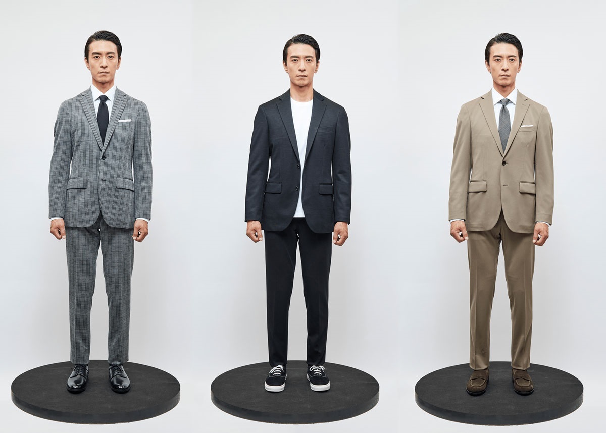 青山商事、よりカッコよくスマートに見える、“30代専用”スーツを販売-800人の体型データをもとに開発