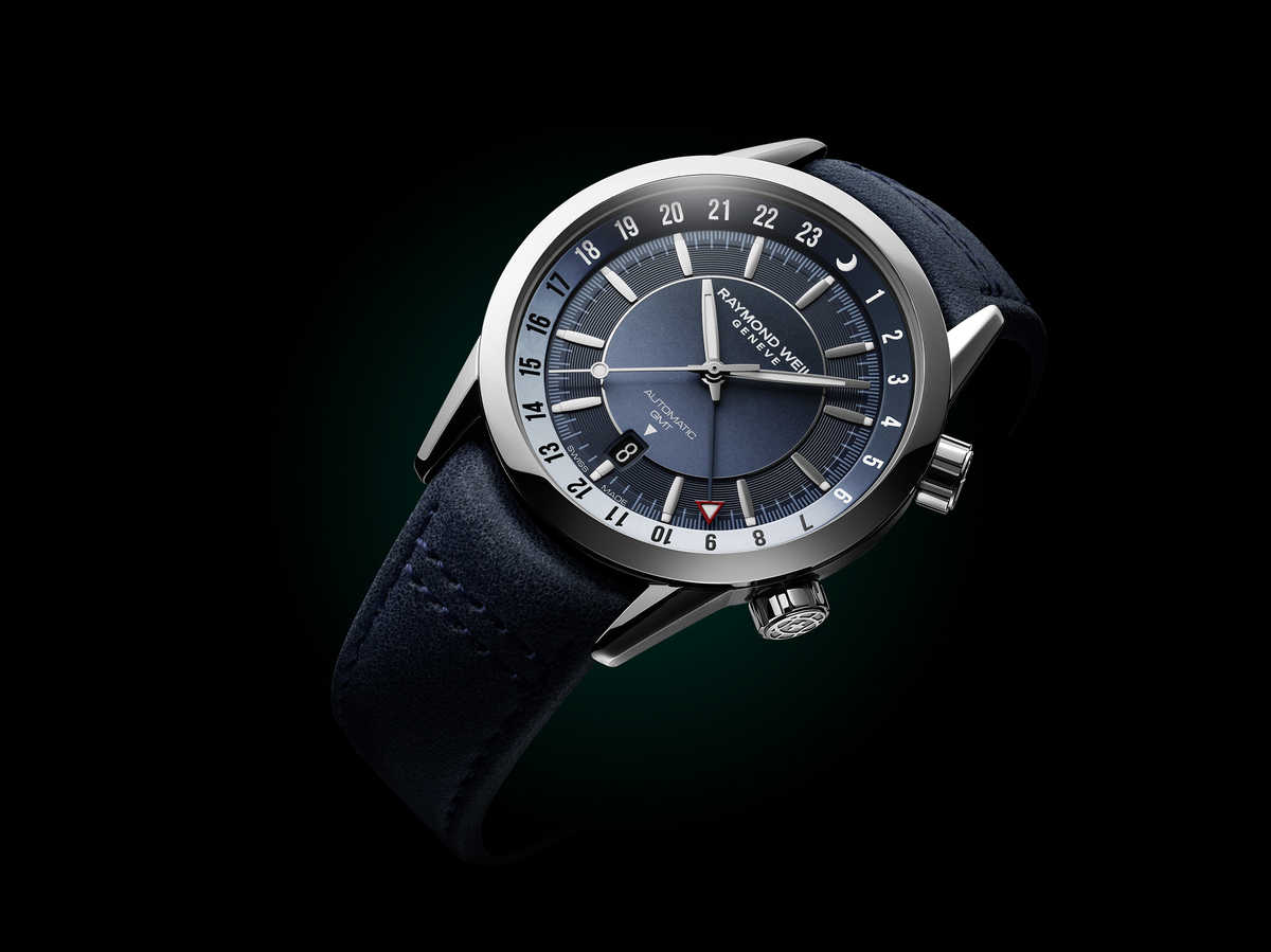 GMT機能付きの万能ウォッチ! スイス高級時計ブランドのレイモンド・ウェイルが新作『フリーランサー』を発売