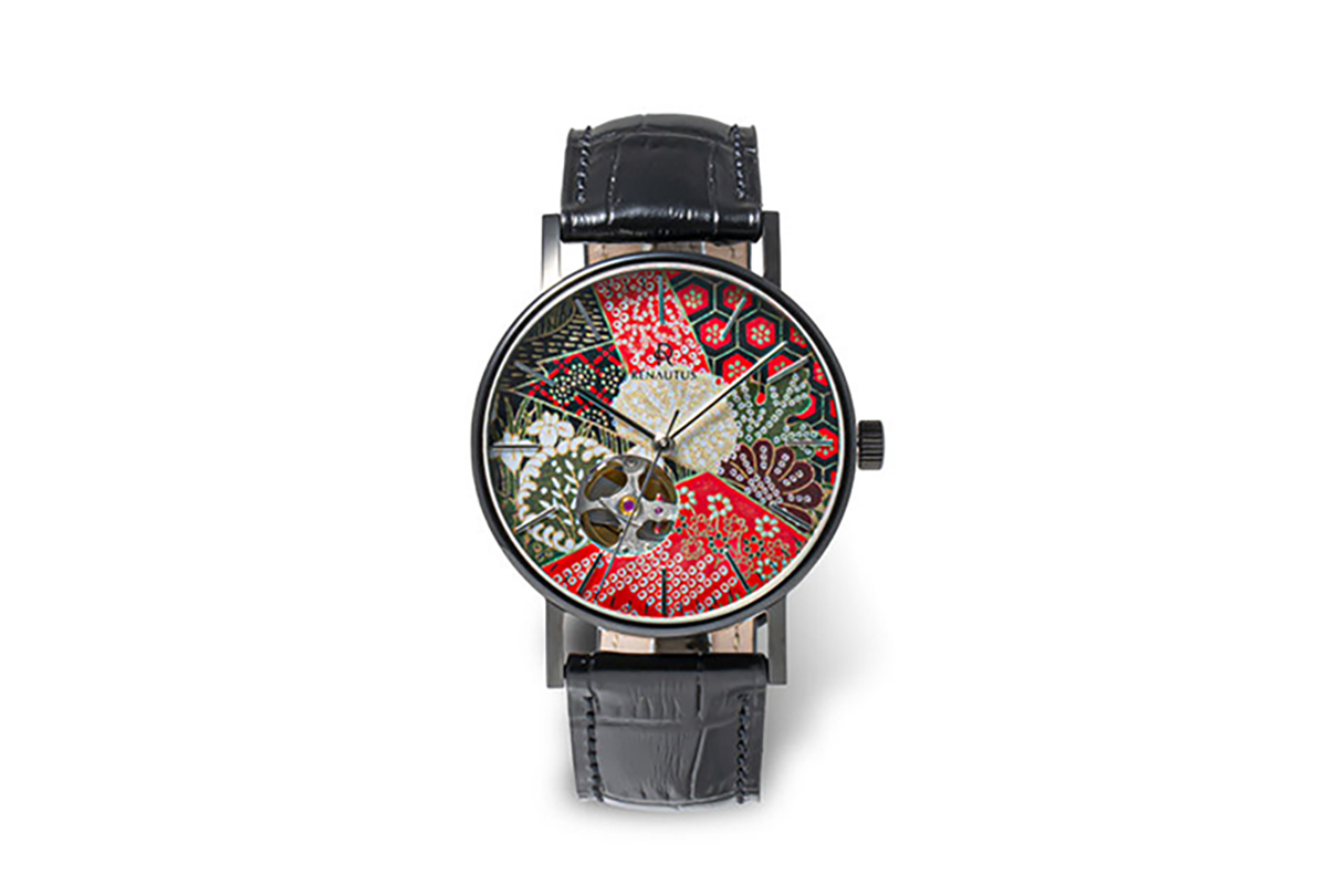 文字盤に和柄をデザインした腕時計「和 ～mechanical watch～」発売