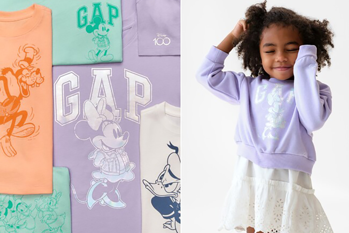 GAPが「Gap | Disney100コレクション」発売。ディズニー創立100周年記念