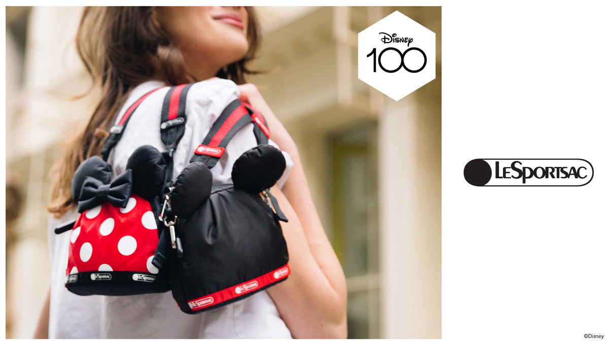 【ディズニー創立100周年記念】レスポートサック、ミッキー好きにはたまらないバッグを新発売
