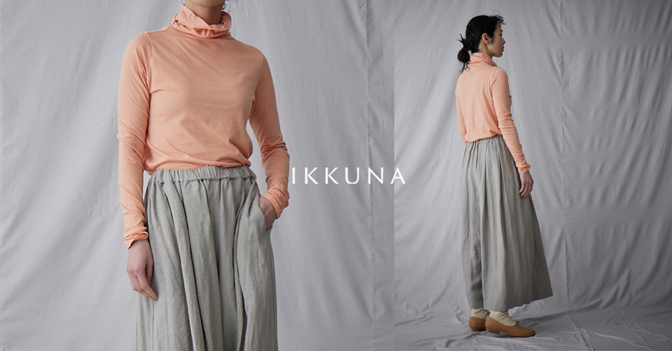 IKKUNA、滑らかなタッチの「オーガニックコットンTシャツ」を発売