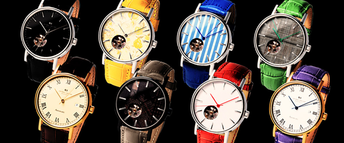 オーダースーツ専門店が手がける「オーダー腕時計」登場 – 文字盤やベルトなど、約168万通り以上の組み合わせ!