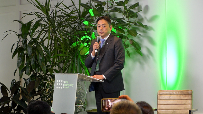 ｂ-ｅｘ、アメリカ・ニューヨークの「World Biodiversity Summit」で福井敏浩グループCEOが講演
