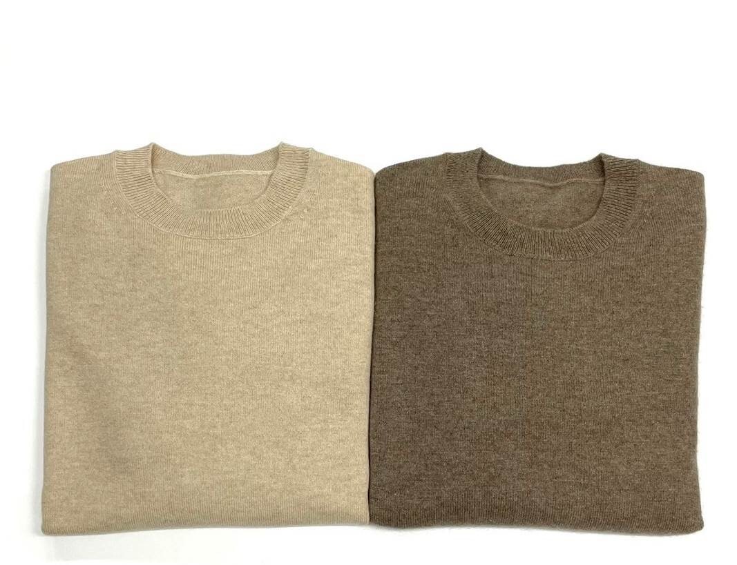 無印良品、店舗限定「自然のまんまの色 カシミヤセーター」発売