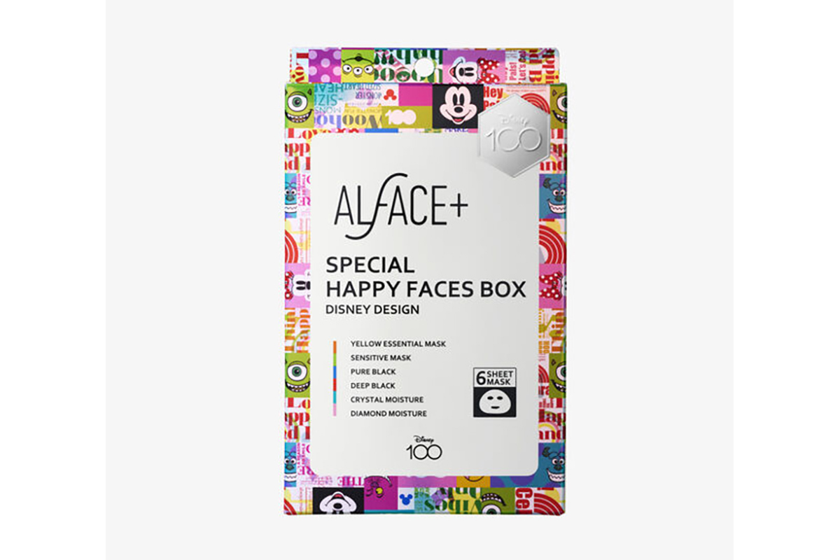 ALFACE+にDisney100がテーマのデザインBOX登場 – フェイスマスク6種入り