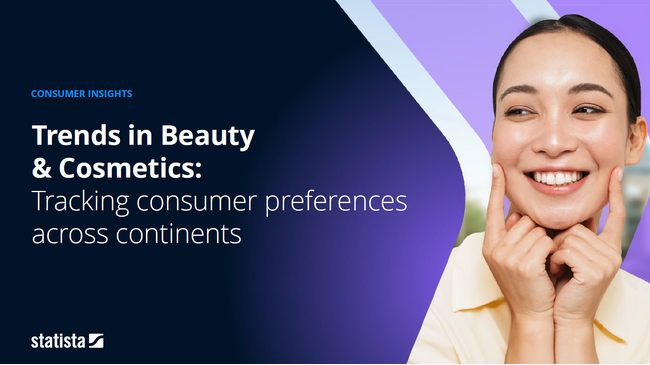美容・化粧品領域のトレンドはセルフケア。消費者の嗜好の変化を紹介したレポートをスタティスタがリリースしました