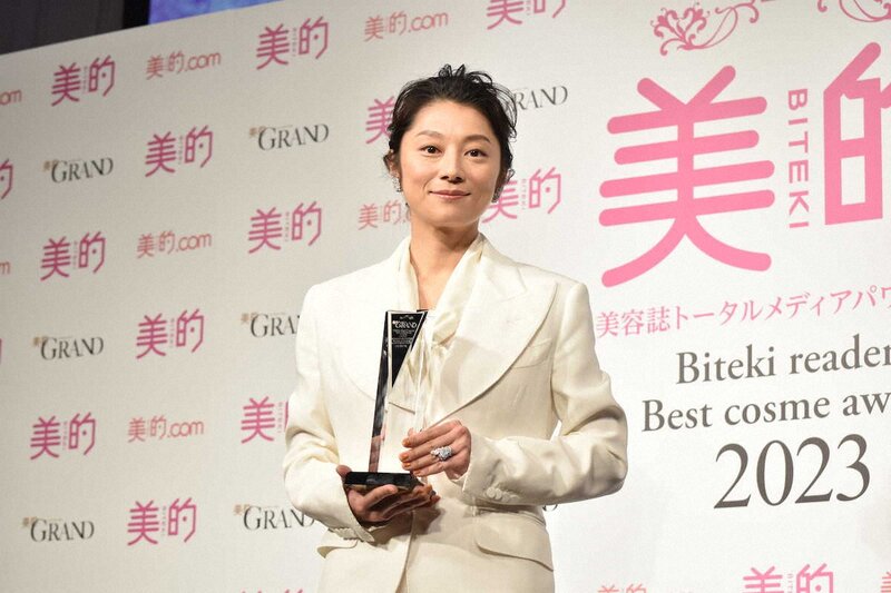 小池栄子 「美的GRAND ベストビューティウーマン」受賞