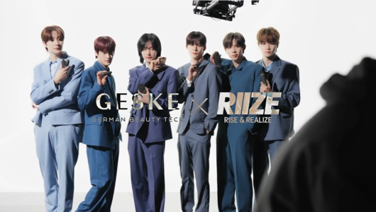 話題の【GESKE×RIIZE】タイアップCMメイキング動画公開！