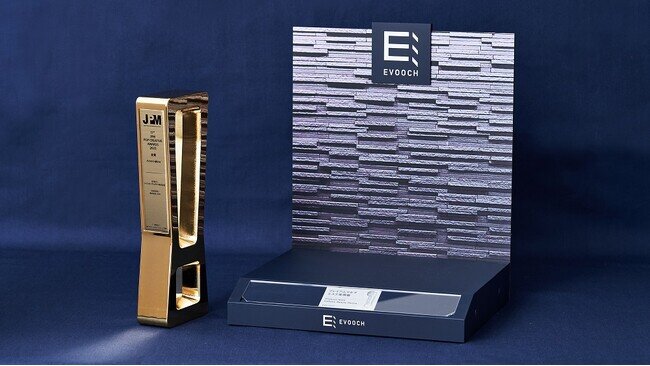 美容家電ブランド「EVOOCH」展示台が、JPM POP クリエイティブ・アワード 2023で金賞を受賞【ライフオンプロダクツ株式会社】