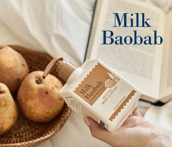 これはパケ買い必至…！牛乳パックみたいな見た目の、韓国発「Milk Baobab」のボディケアアイテムが本格上陸