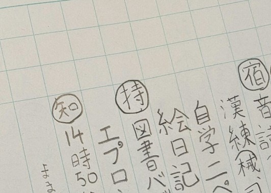 9歳の連絡帳、見つけた秘密のメモに6万いいね「かわいさ満点」「ほっこり」【ママリ】