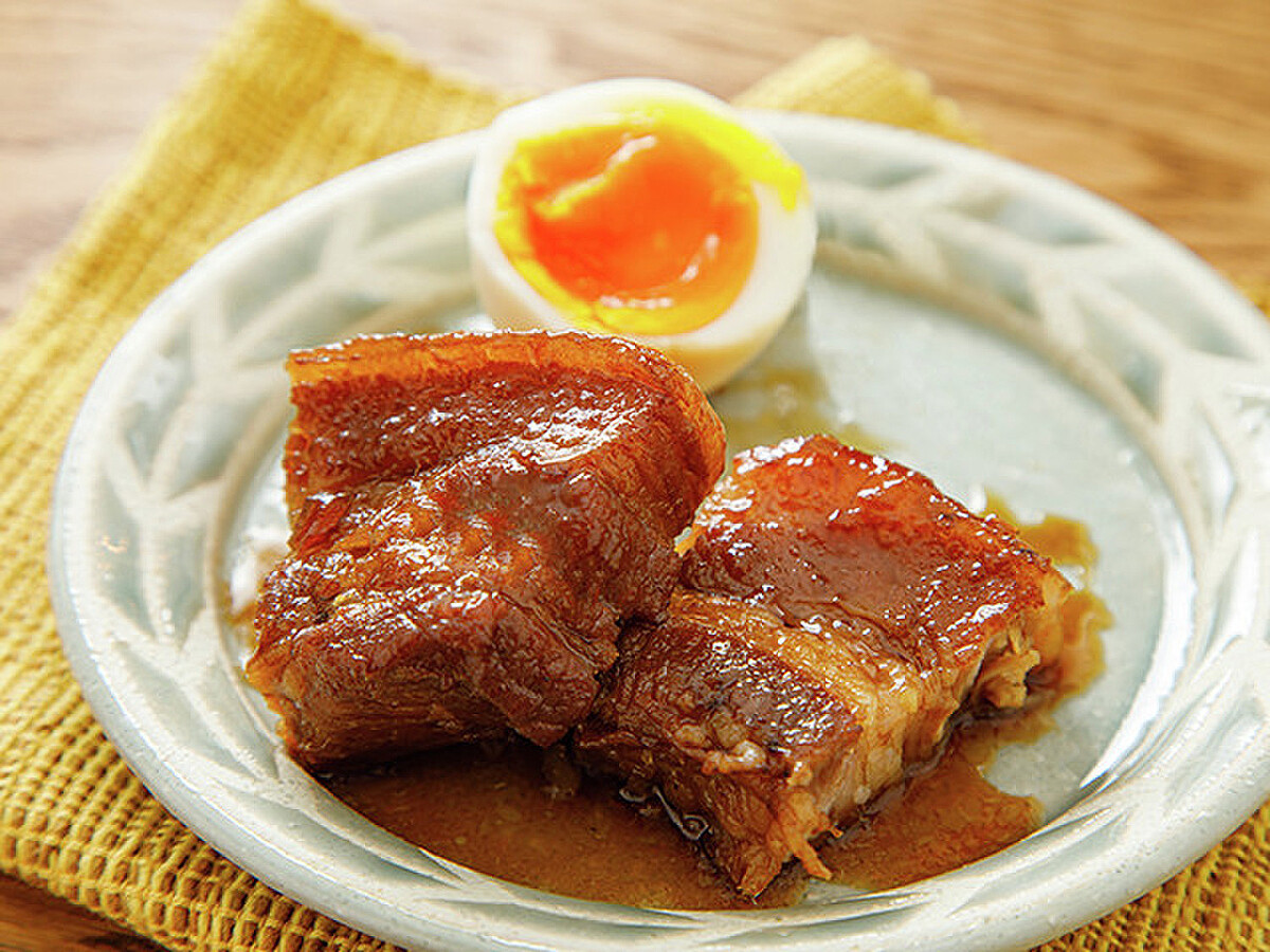 【圧力鍋なし】レンジで簡単10分！とろとろ角煮の作り方