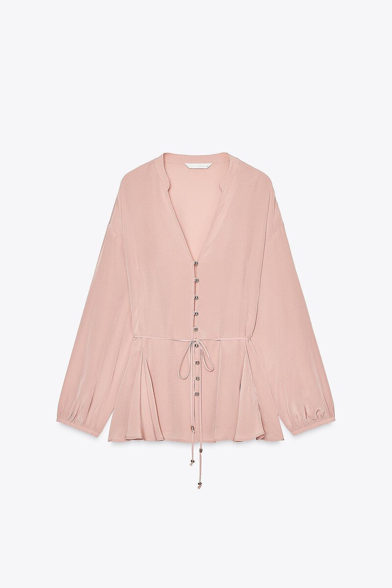 春に着たい“この色”！【ZARA】大人に似合う♡「ピンク系ブラウス」