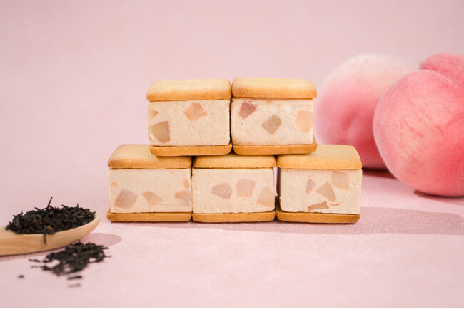 【新登場】イタリアンチーズケーキ“カッサータ”専門店 This is CASSATA. から、春夏限定の白桃とアールグレイのカッサータサンドが発売！