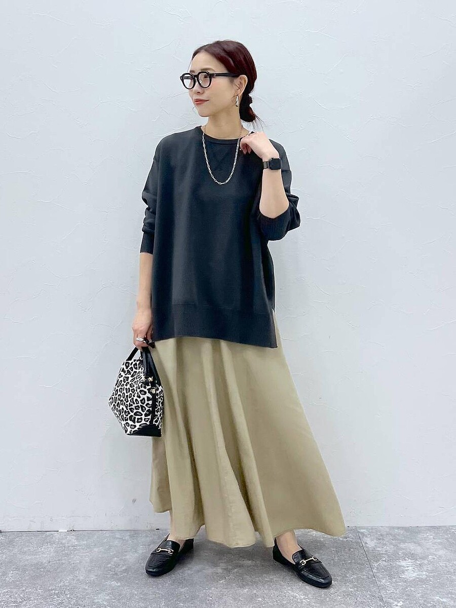 【グローバルワーク】の「スカート」が可愛い！ 大人が真似したい♡「春コーデ」