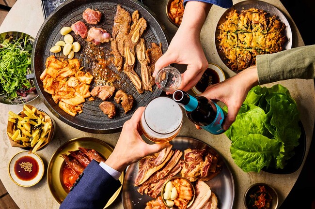 ペリエ千葉「韓国カフェ イヨサンソウル」より、テラス限定の「コリアンBBQビアガーデンプラン」が新登場！