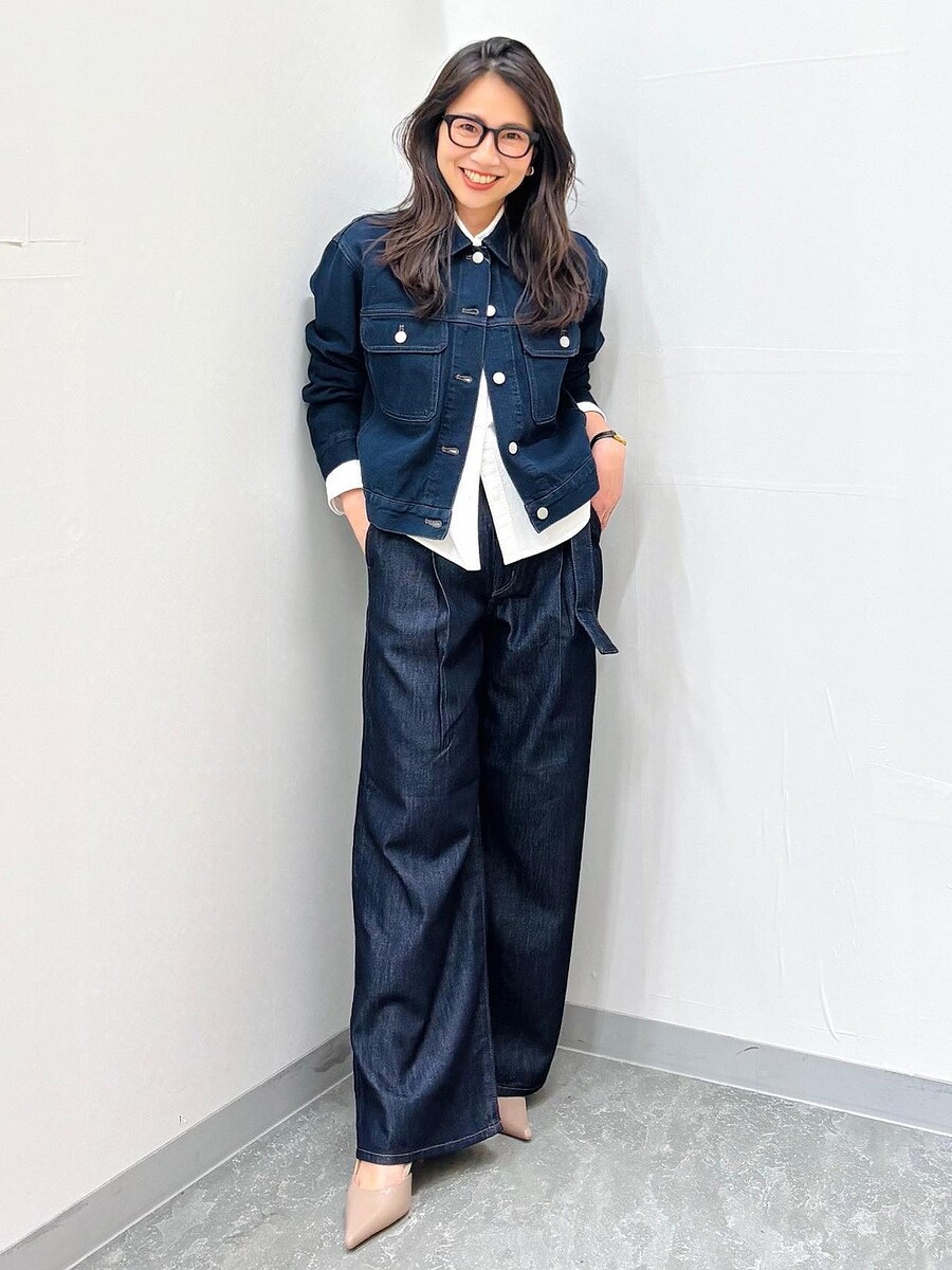 白より黒より“ネイビー”！【GU】40・50代が春に着たい♡「高見えアイテム」