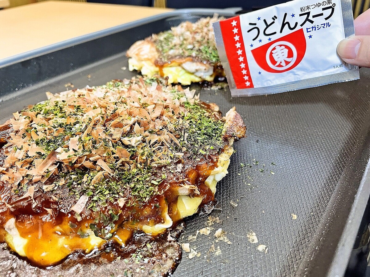 「最高やで〜」お好み焼きにもうどんスープ？ ヒガシマル醤油が教える“アレンジレシピ”が話題