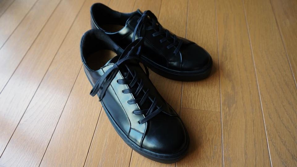 経年変化が少なくキレイが続く！雨の日も心配無用な撥水と防滑を施した日本製「レザースニーカー」