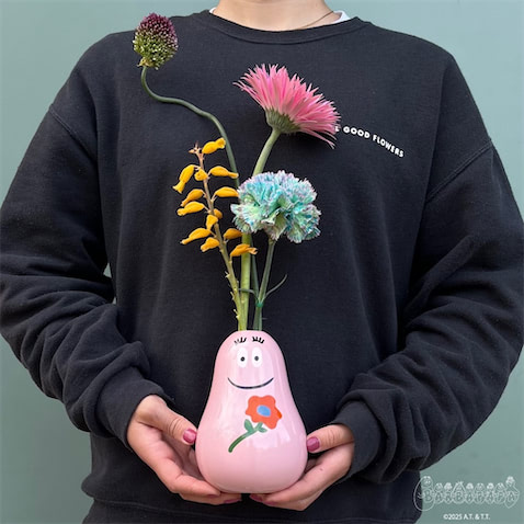 「バーバパパ×ALL GOOD FLOWERS」カラフルなコレクションは可愛いがいっぱい☆