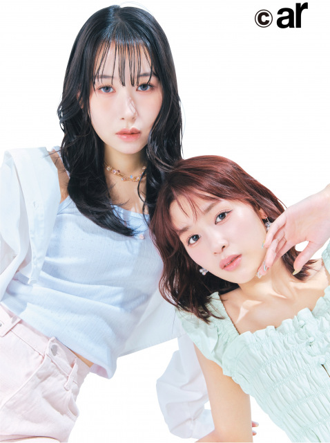 ME:I・MOMONA＆RAN、ドキドキ“女神ビジュアル” メンバーとの仲良しトークも「初めて会った日の美女オーラにひと目惚れ」