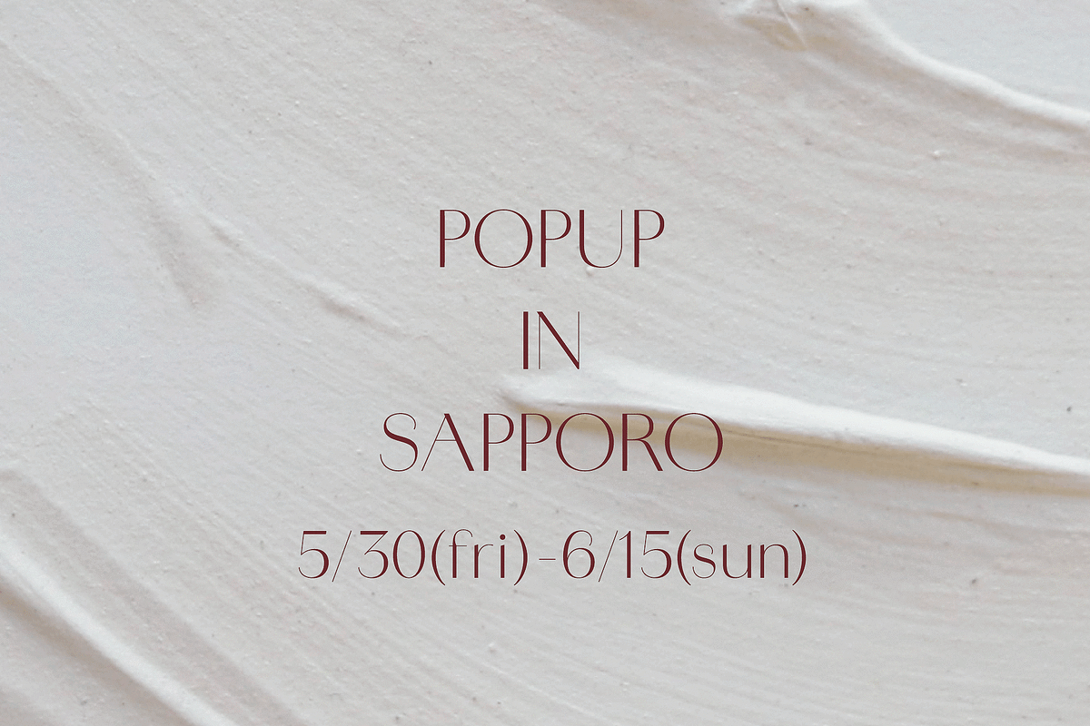 ユニセックスアクセサリーブランド TEN. 〈テン〉札幌ステラプレイスにてPOPUP STORE を期間限定OPEN
