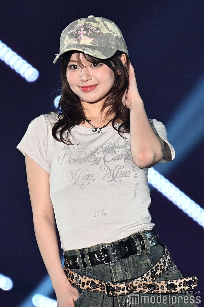 「今日好き」米澤りあ、ミニT×キャップでトレンド感溢れる【TGC teen ICHINOSEKI 2025】