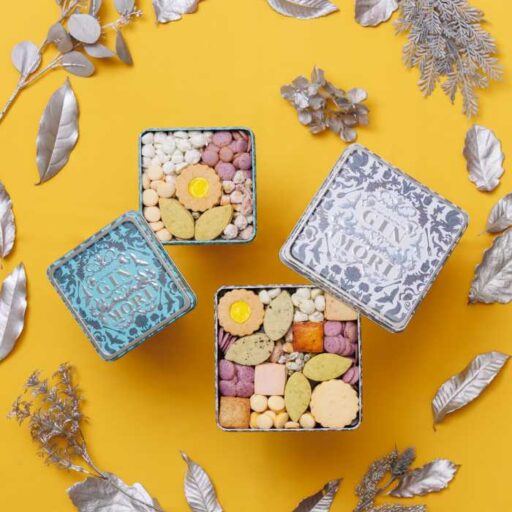 【パティスリー GIN NO MORI】夏季限定のクッキー缶に、ミニサイズが仲間入り♡