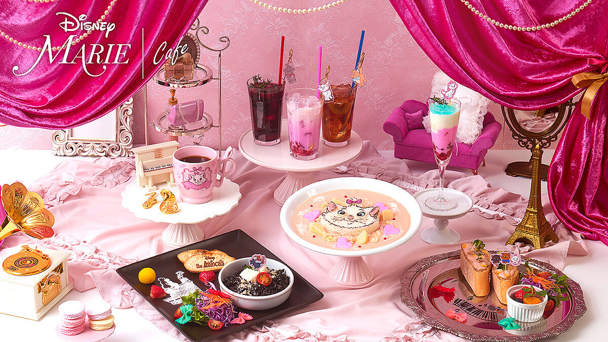 東京で大好評♪「ディズニー マリー」OH MY CAFEが名古屋に期間限定オープン