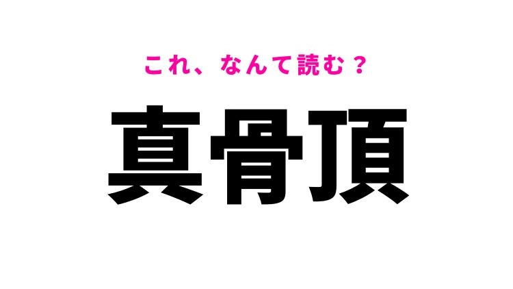 【真骨頂】はなんて読む?知識を磨く難読漢字!