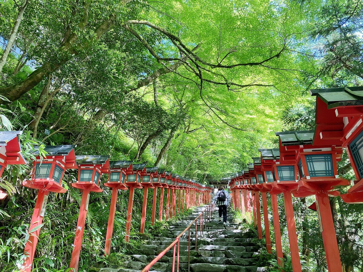 【京都屈指のパワースポット】「貴船神社」で恋愛運を爆上げ!ふらり、癒やしの川床でカフェタイム