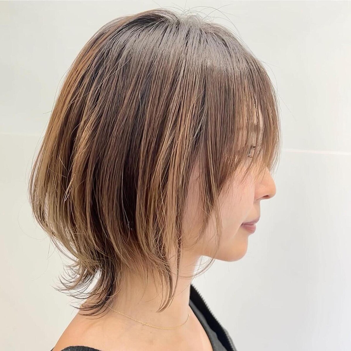 切るだけでこなれ感♡【40・50代】周りと差がつく「ウルフヘア」