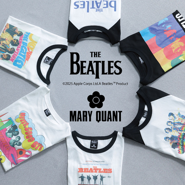 MARY QUANTの「ビートルズ」Tシャツがおしゃれ!数量限定のコラボデザインは早めのチェックが吉◎