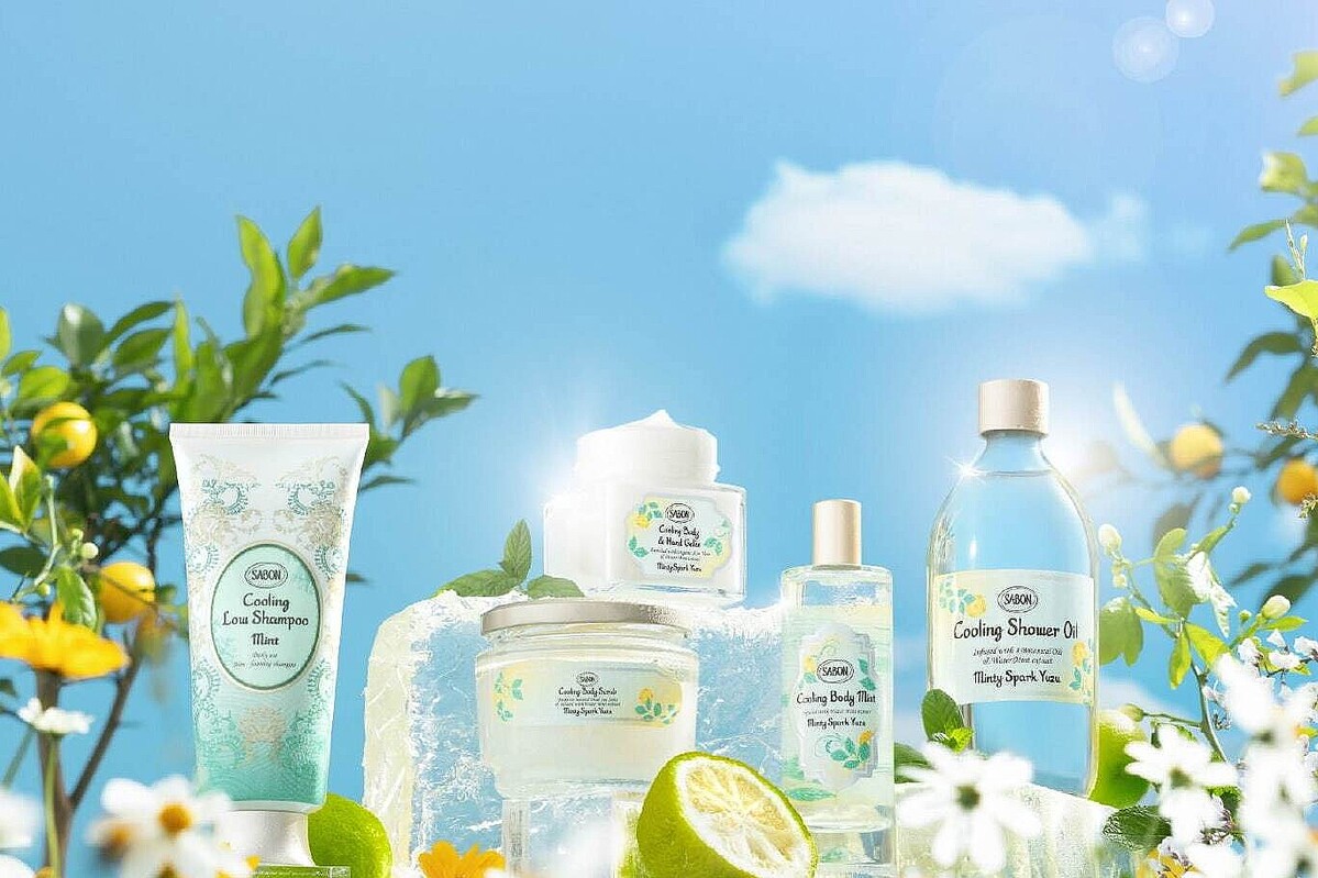 SABON「ミンティスパーク・ユズ」25年夏誕生、“ミントやユズ香る”ボディスクラブ&ひんやりミスト