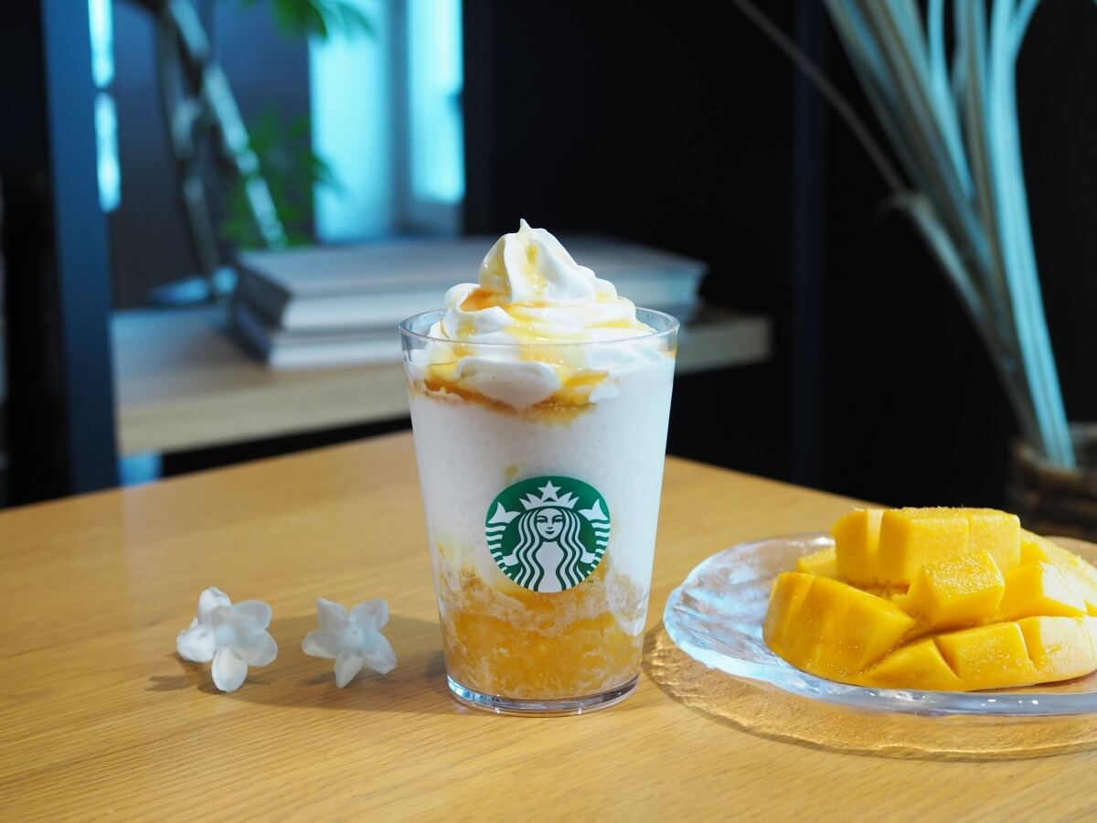スタバ新作『オリエンタル マンゴー & ティー フラペチーノ』はいつまで飲める? 値段・カロリーも紹介
