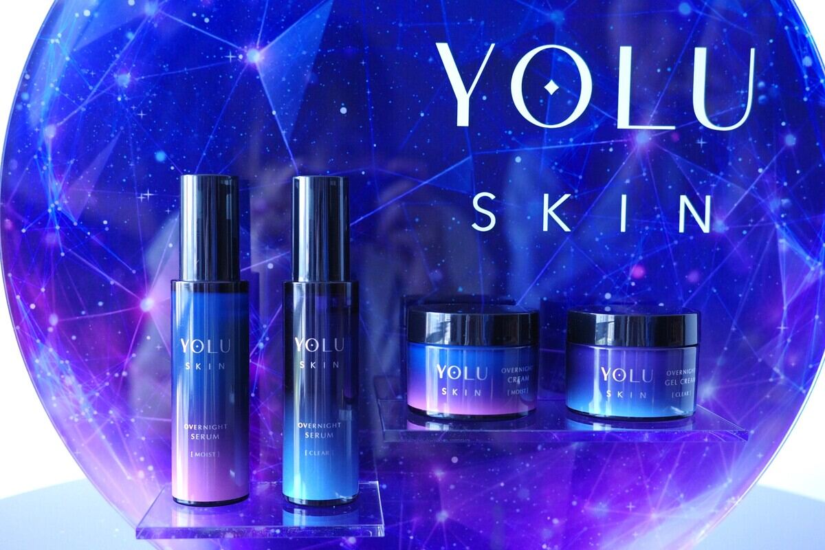 睡眠美容「YOLU」からスキンケアが新登場! 美容液&クリームで熟睡したような肌へ