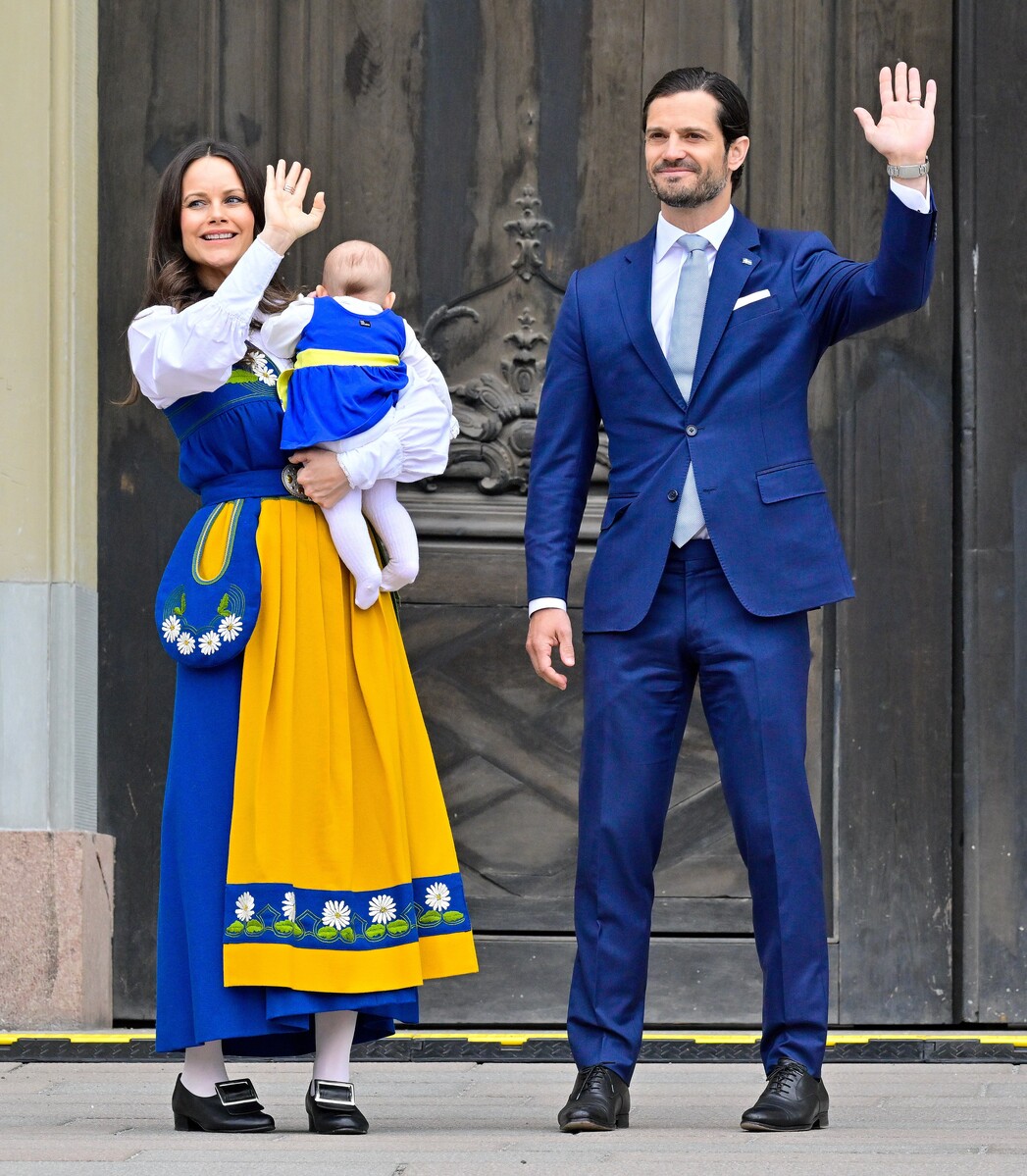 スウェーデンのエステル王女、カール・フィリップ王子の長女イネス王女のゴッドマザーに 洗礼式にも出席
