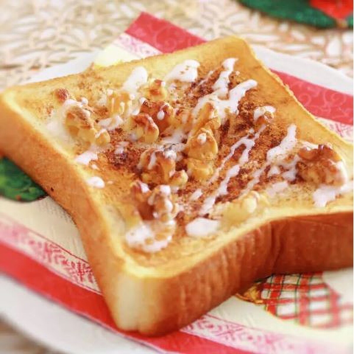食パンであの味が作れる!「シナモンロール風トースト」でカフェ気分