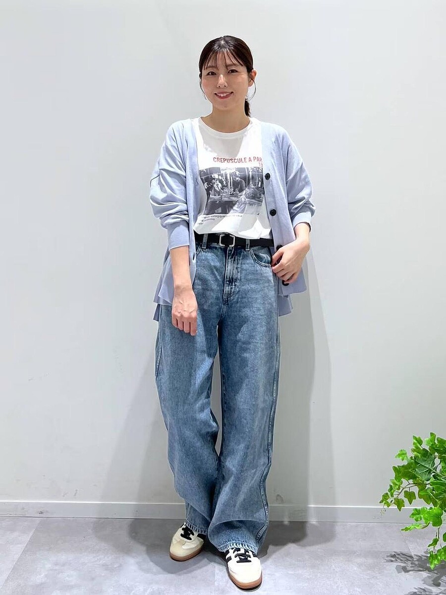 「いつも同じ」を回避!【グローバルワーク】40代店員さんに学ぶ「Tシャツ着回しコーデ」