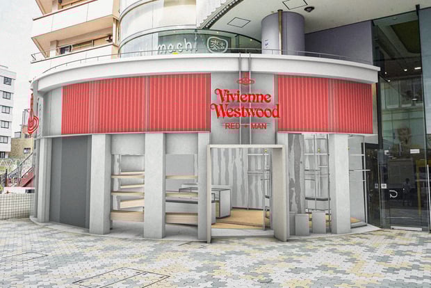 「ヴィヴィアン・ウエストウッド レッドレーベル」ラフォーレ原宿店がリニューアル、ハート型ライターを先行発売